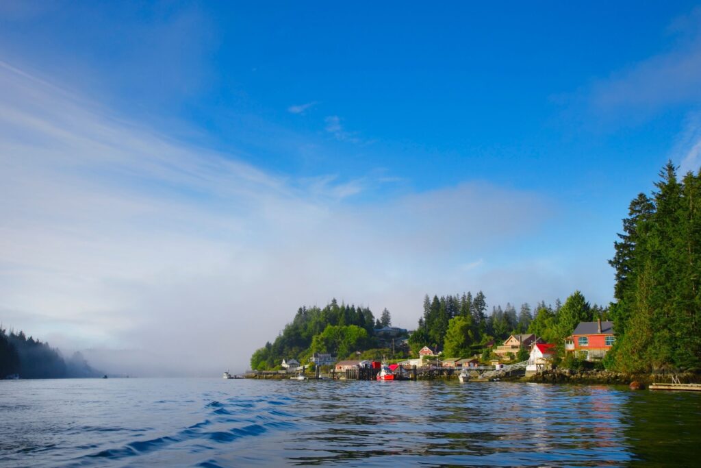 Bamfield, a community on the Pacific Rim of Vancouver Island