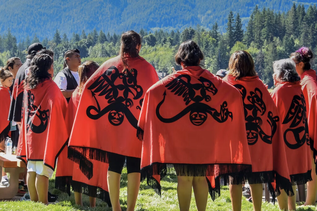 Prominently showcased Ts'uubaa-asatx culture
